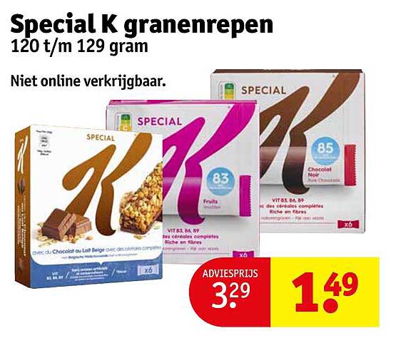 Special K granenrepen