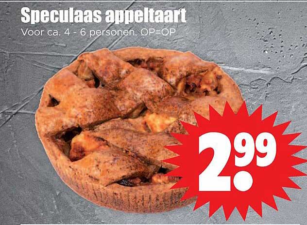 Speculaas appeltaart