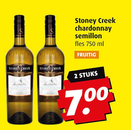 Stoney Creek chardonnay semillon