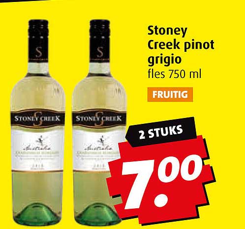 Stoney Creek pinot grigio