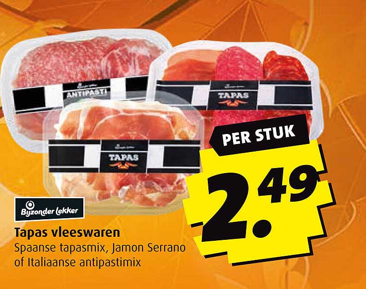 Tapas vleeswaren