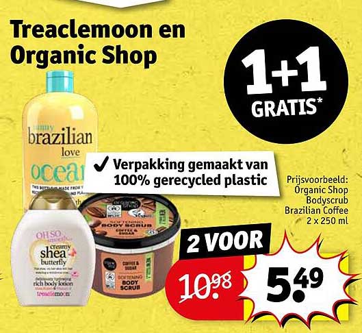 Treaclemoon en Organic Shop