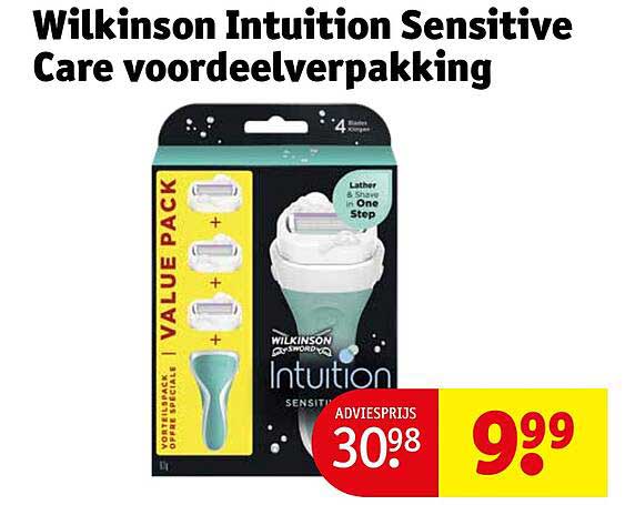 Wilkinson Intuition Sensitive Care voordeelverpakking