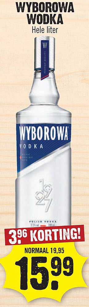 WYBOROWA WODKA