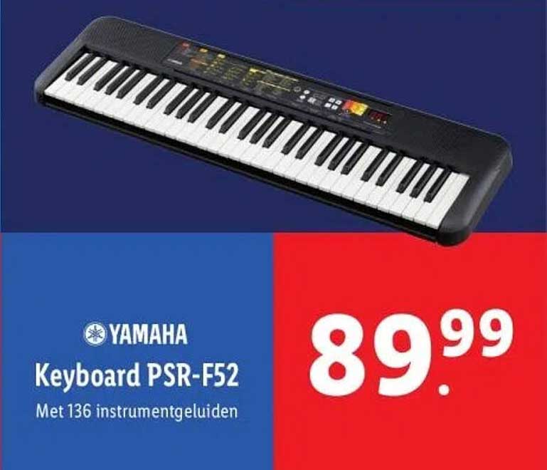 Yamaha Keyboard PSR-F52