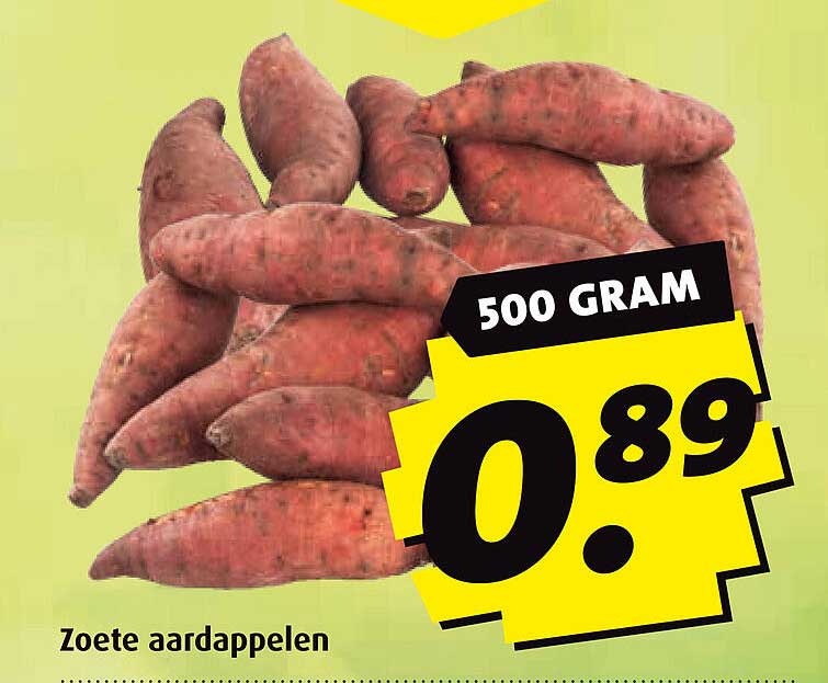 Zoete aardappelen