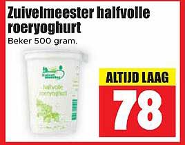 Zuivelmeester halfvolle roeryoghurt