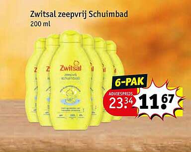 Zwitsal zeepvrij Schuimbad