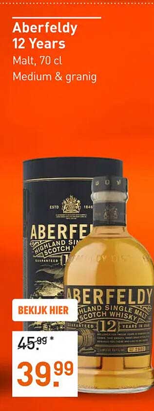 Aberfeldy 12 Years