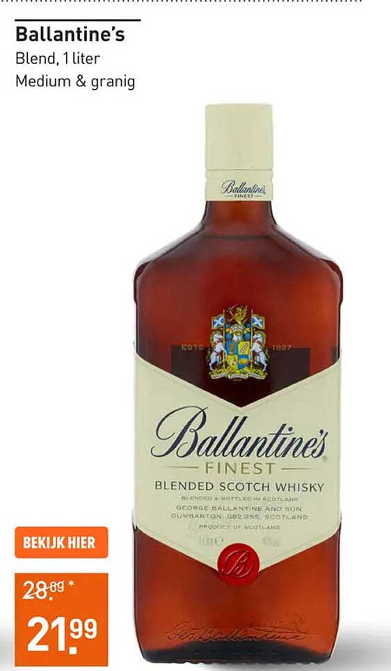 Ballantine's Finest Blended Scotch Whisky