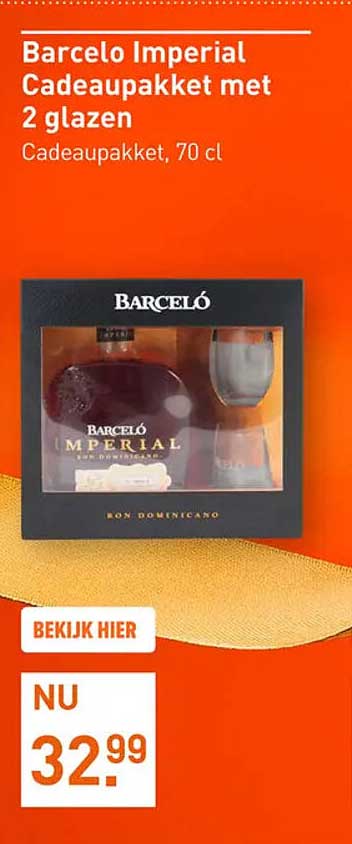 Barcelo Imperial Cadeaupakket met 2 glazen