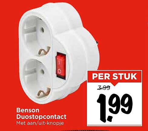 Benson Duostopcontact