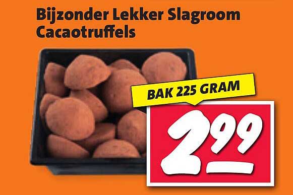 Bijzonder Lekker Slagroom Cacaotruffels