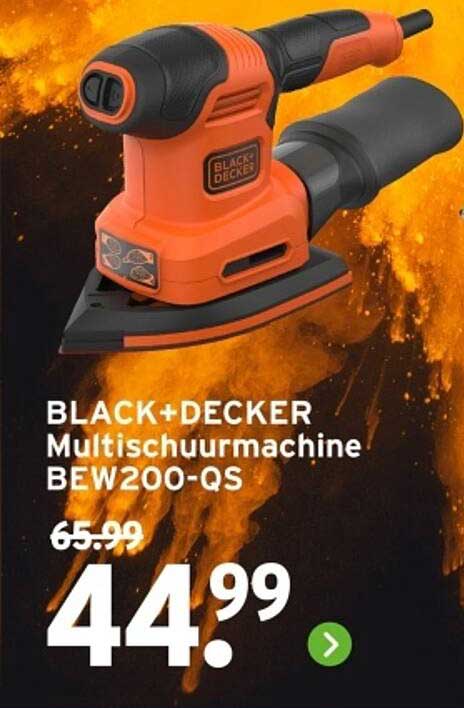 BLACK+DECKER Multischuurmachine BEW200-QS