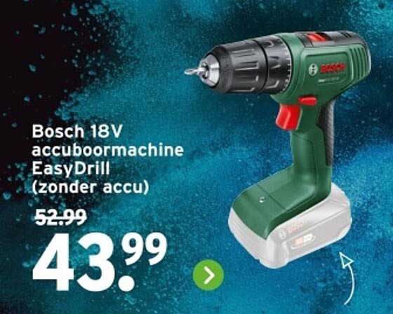 Bosch 18V accuboormachine EasyDrill (zonder accu)