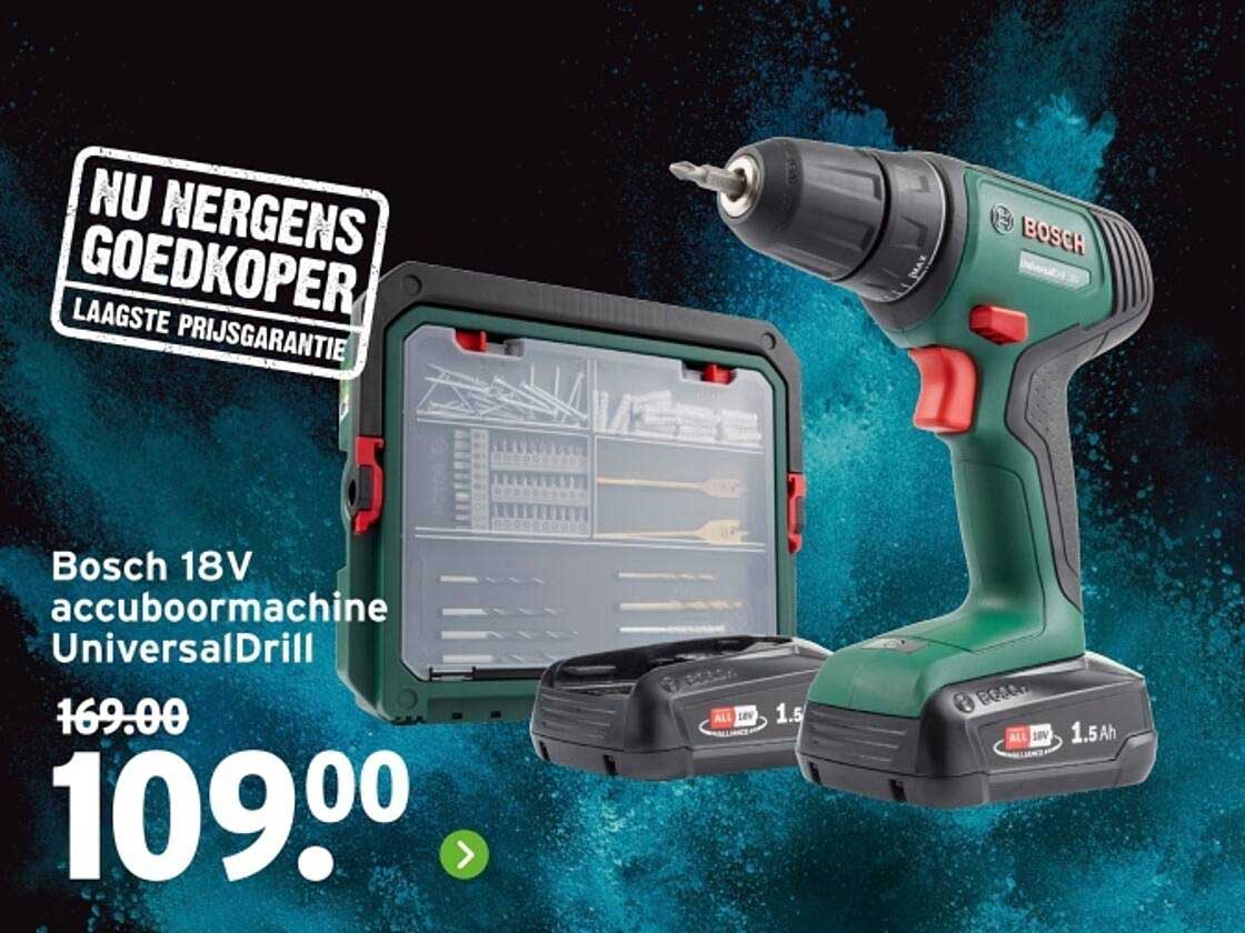 Bosch 18V accuboormachine UniversalDrill