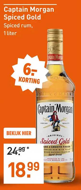 Captain Morgan Spiced Gold