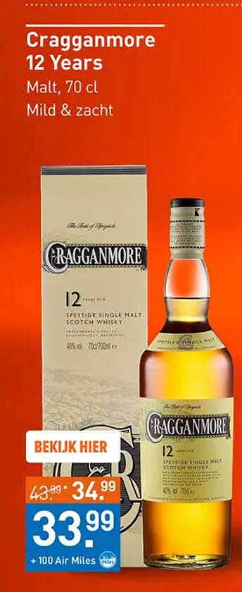 Cragganmore 12 Years