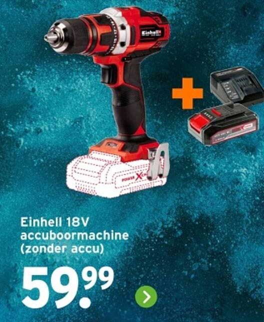 Einhell 18V accuboormachine (zonder accu)