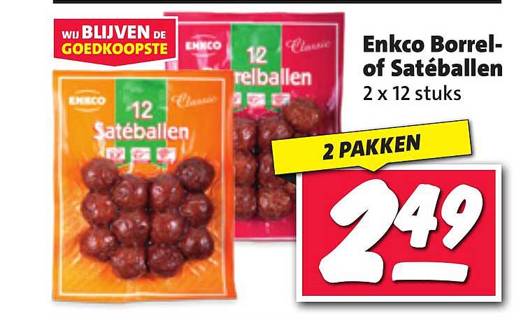 Enkco Borrel- of Satéballen