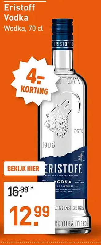 Eristoff Vodka