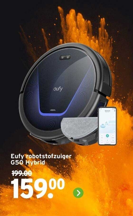 Eufy robotstofzuiger G50 Hybrid