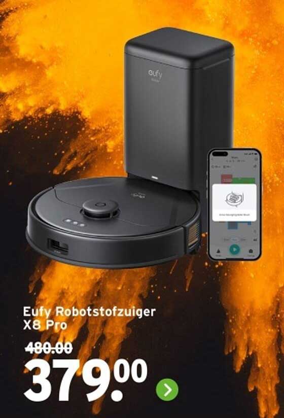 Eufy Robotstofzuiger X8 Pro