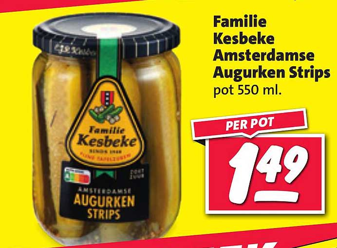 Familie Kesbeke Amsterdamse Augurken Strips