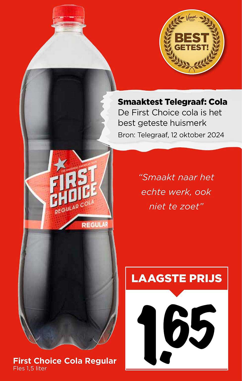 First Choice Cola Regular