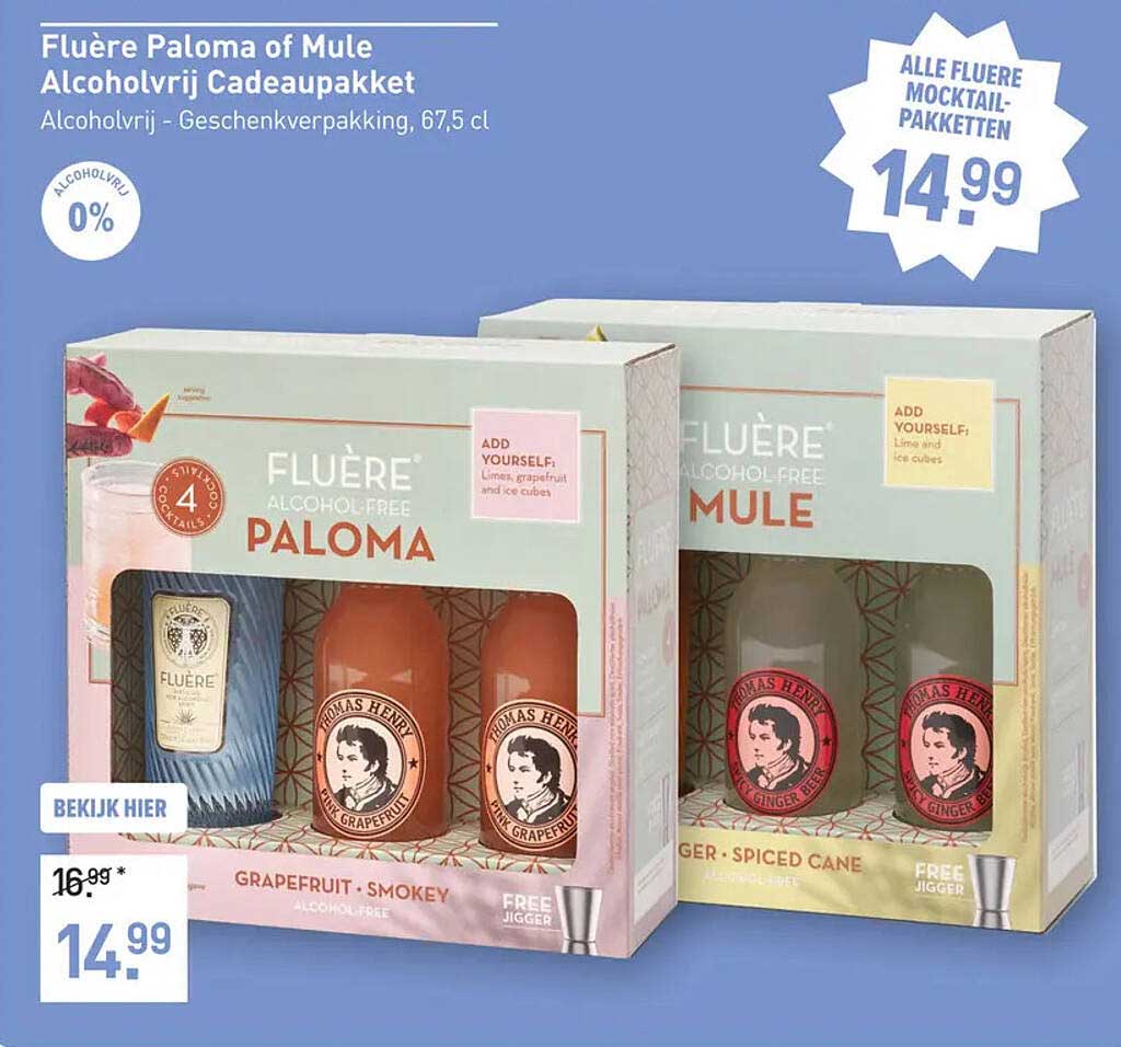 Fluère Paloma of Mule Alcoholvrij Cadeaupakket