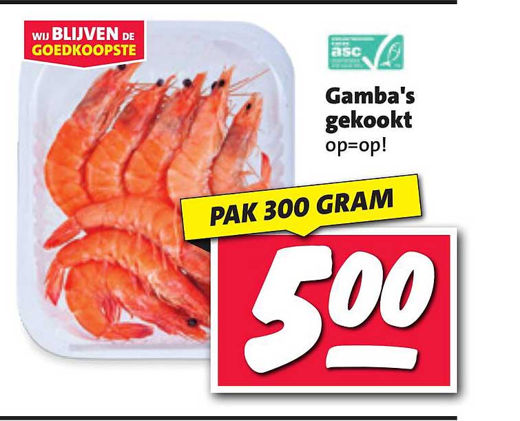 Gamba's gekookt