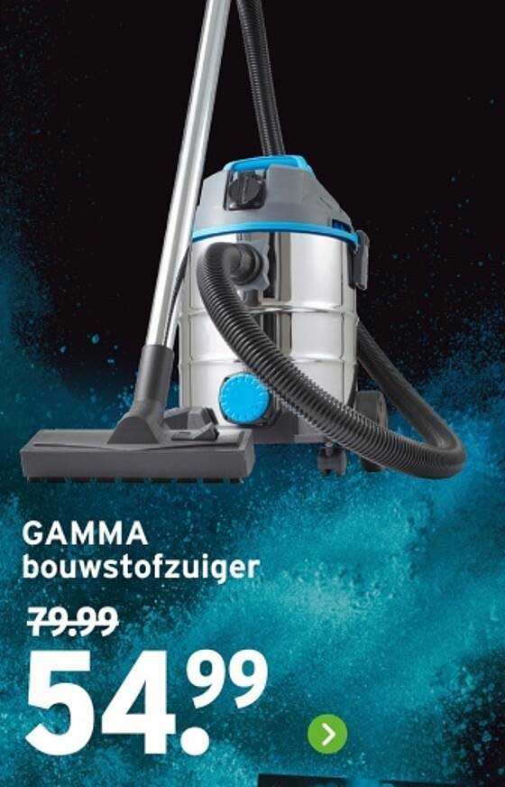 GAMMA bouwstofzuiger