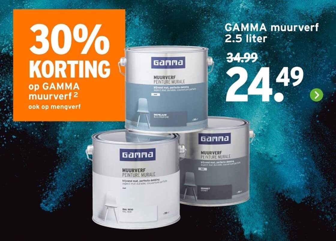 GAMMA muurverf