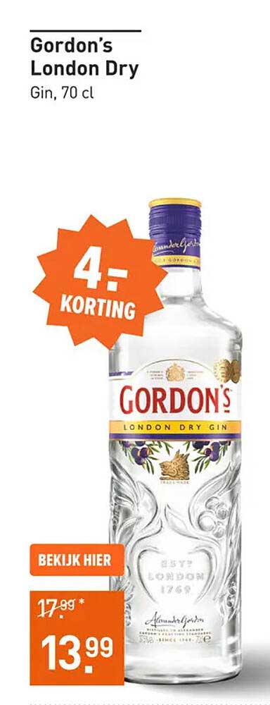 Gordon's London Dry Gin