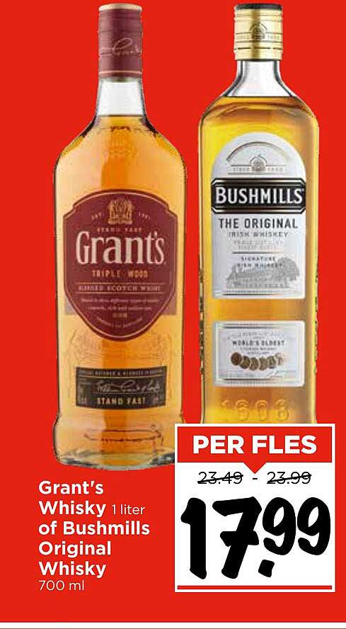 Grant's Whisky of Bushmills Original Whisky