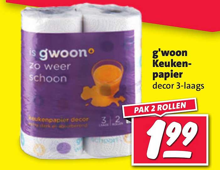 g'woon Keuken-papier