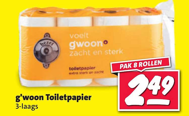 g'woon Toiletpapier