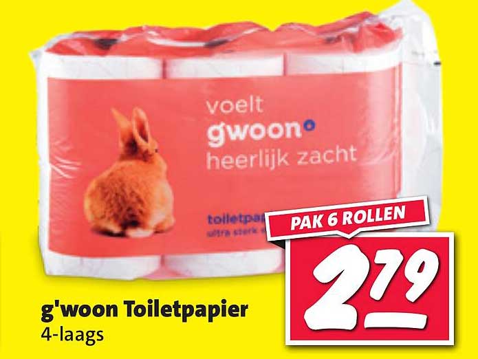 g'woon Toiletpapier