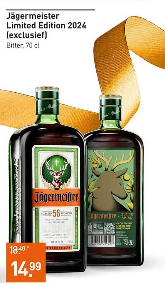 Jägermeister Limited Edition 2024 (exclusief)