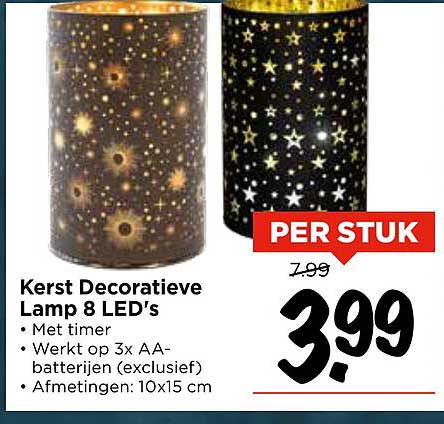 Kerst Decoratieve Lamp 8 LED's