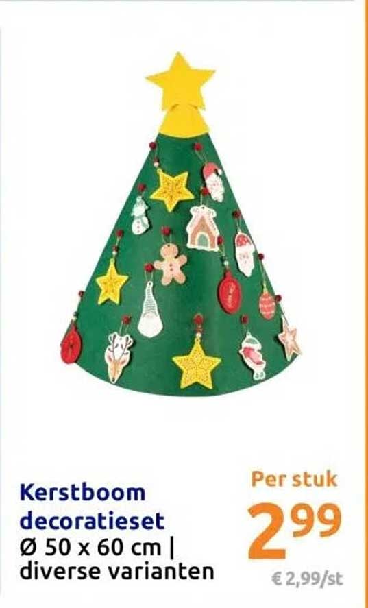 Kerstboom decoratieset