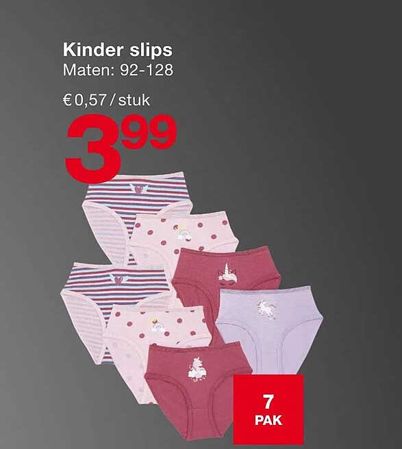 Kinder slips