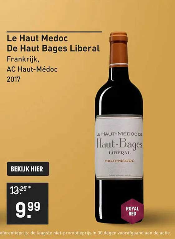 Le Haut Medoc De Haut Bages Liberal