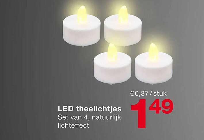 LED theelichtjes