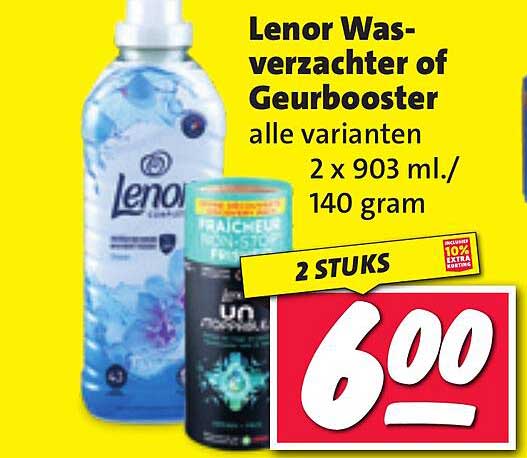 Lenor Wasverzachter of Geurbooster