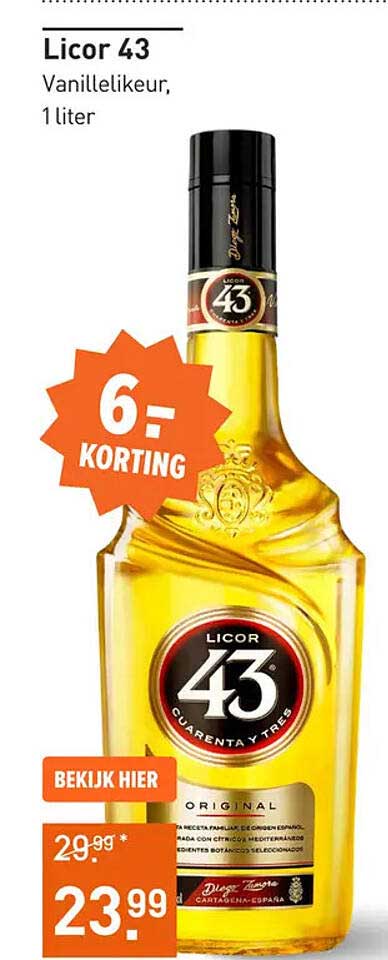 Licor 43 Vanillelikeur