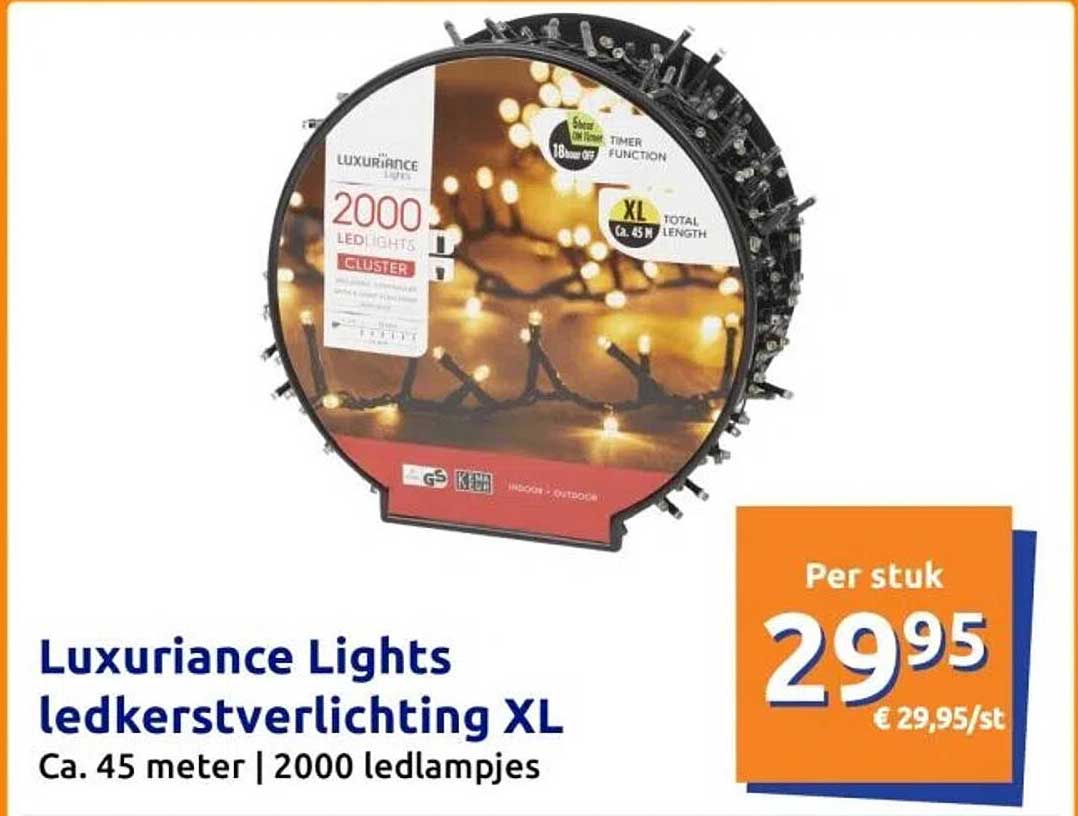 Luxuriance Lights ledkerstverlichting XL