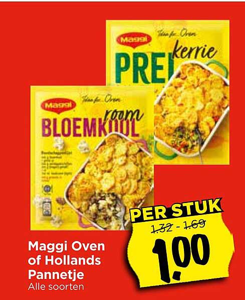 Maggi Oven of Hollands Pannetje