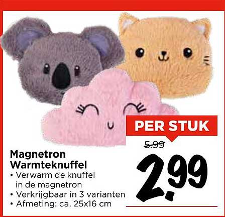 Magnetron Warmteknuffel