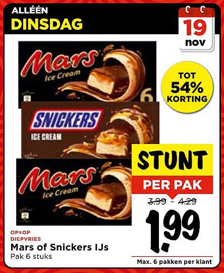 Mars of Snickers IJs